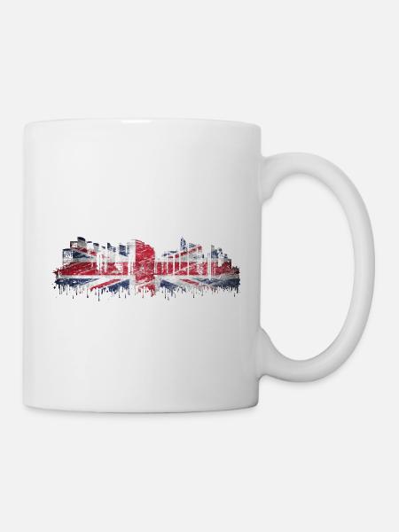 England UK London British English United Kingdom - Mug - white