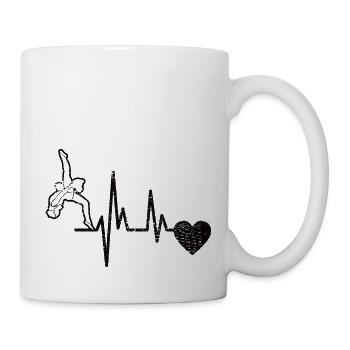 Cheerleader Cheerleader Cheerleading Cadeau - Mug blanc - blanc - Droite
