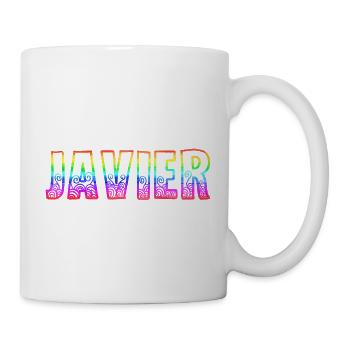 Javier RS Arc-en-ciel - Mug blanc - blanc - Droite