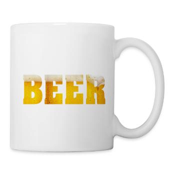 Beer - Tasse - Weiß - Rechts
