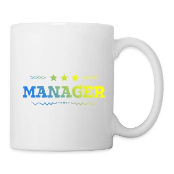 Manager Beruf - Tasse - Weiß - Rechts