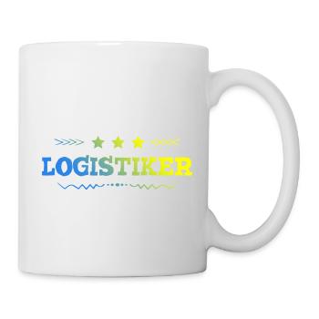 Logistiker Beruf - Tasse - Weiß - Rechts