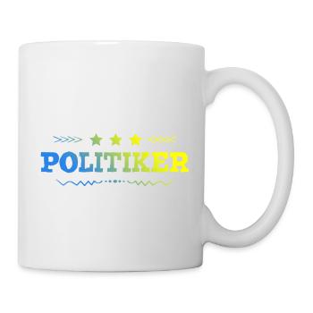 Politiker Beruf - Tasse - Weiß - Rechts