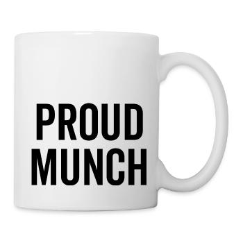 Munch fier - Mug blanc - blanc - Droite