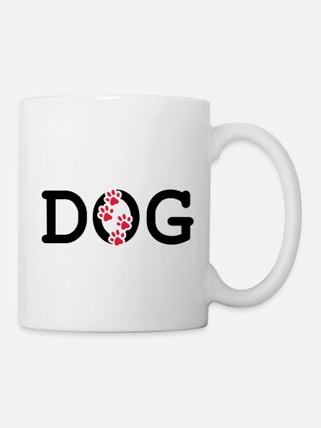 Dog - Tasse - Weiß