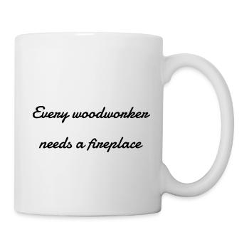 cabinetmaker arboriculturist john carpenter - Tasse - Weiß - Rechts