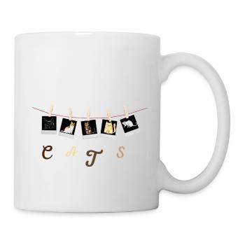 Cats - Tasse - Weiß - Rechts