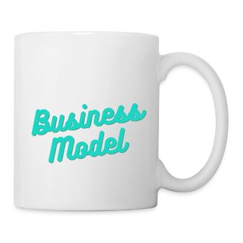 Business model - Mug blanc - blanc - Droite