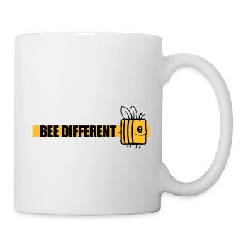 bee different saying quote - Mug - white - Right
