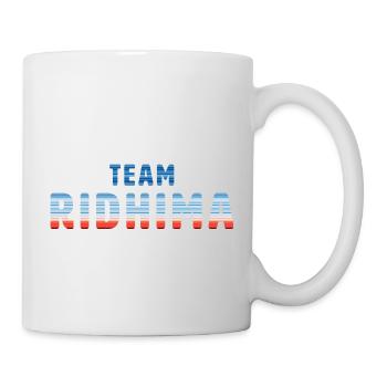 Team Ridhima | Warming Stripes - Tasse - Weiß - Rechts