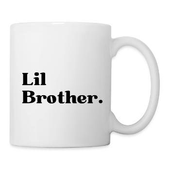 Lil Bro. Little Brother Gift - Mug - white - Right