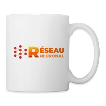 Réseau neuronal - Mug blanc - blanc - Droite
