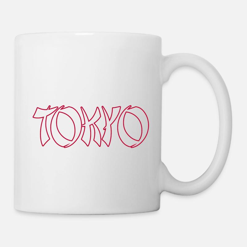 tokyo - Tasse - Weiß