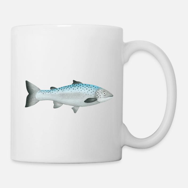 Salmon - Mug - white