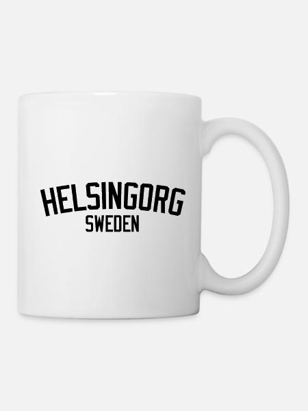 Helsingborg - Tasse - Weiß