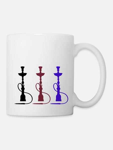 Shisha - Tasse - Weiß