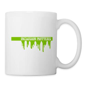 inclusion matters Logo Quote - Mug - white - Right