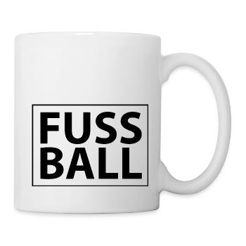 Soccer Fussball - Tasse - Weiß - Rechts