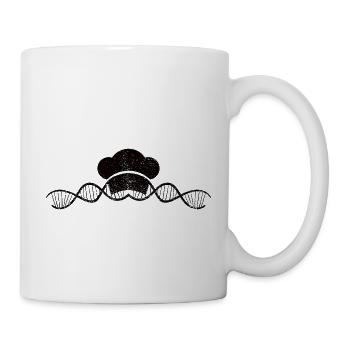 Kochen Koch lustige Bäcker Geschenk Hobbykoch - Tasse - Weiß - Rechts