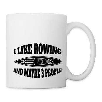 Rowing club rower funny rowing saying rower - Mug - white - Right