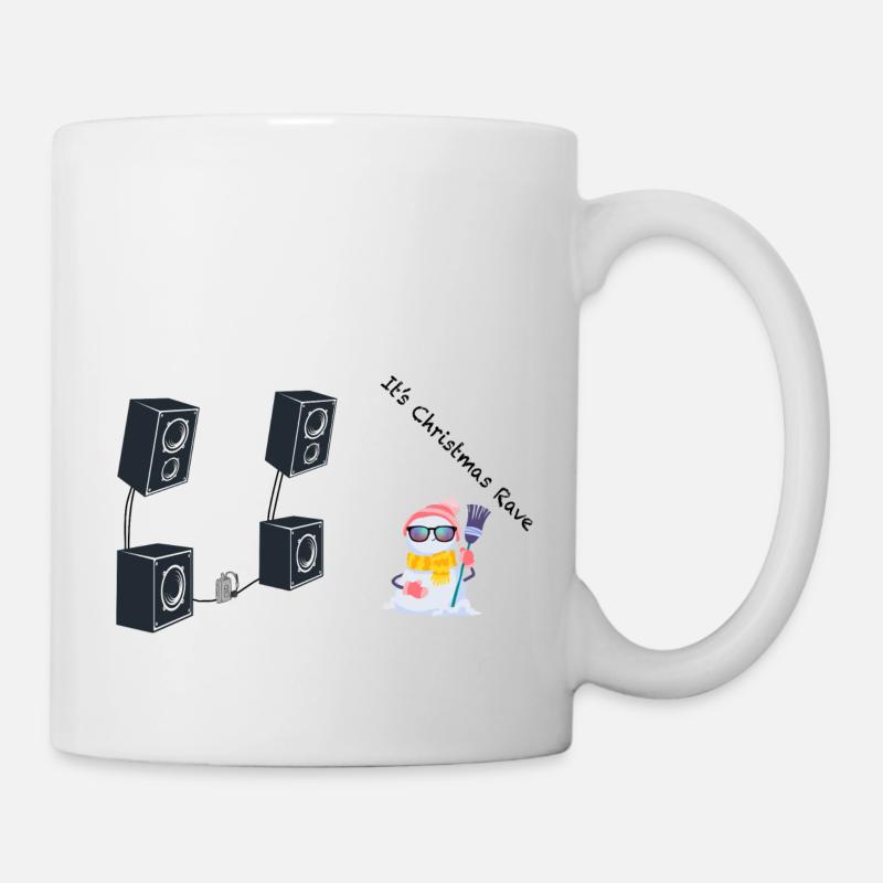 It s Christmas Rave - Tasse - Weiß