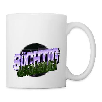 zitat witzig terrier geburtstagsgeschenkidee - Tasse - Weiß - Rechts