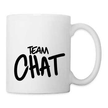 team chat - Mug blanc - blanc - Droite