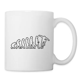Skateboard Skateboarding Skaten Longboard Skater - Mug blanc - blanc - Droite