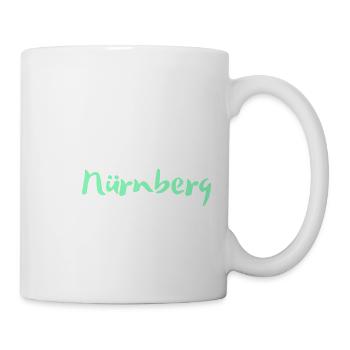 Verliebt in Nürnberg - Tasse - Weiß - Rechts