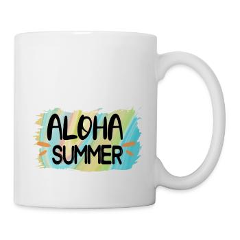 Aloha summer - Mug blanc - blanc - Droite
