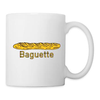 Baguette logo - Mug - white - Right