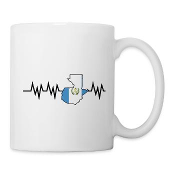 Guatemala Guatemalan Flagge DNA I Geschenk - Tasse - Weiß - Rechts