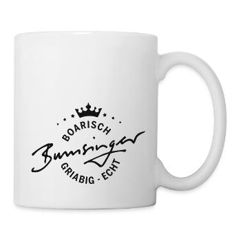 Die Kultfigur Sepp Bumsinger - Tasse - Weiß - Rechts