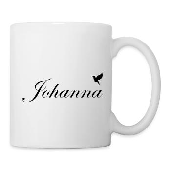 Johanna schöner Name Black - Tasse - Weiß - Rechts