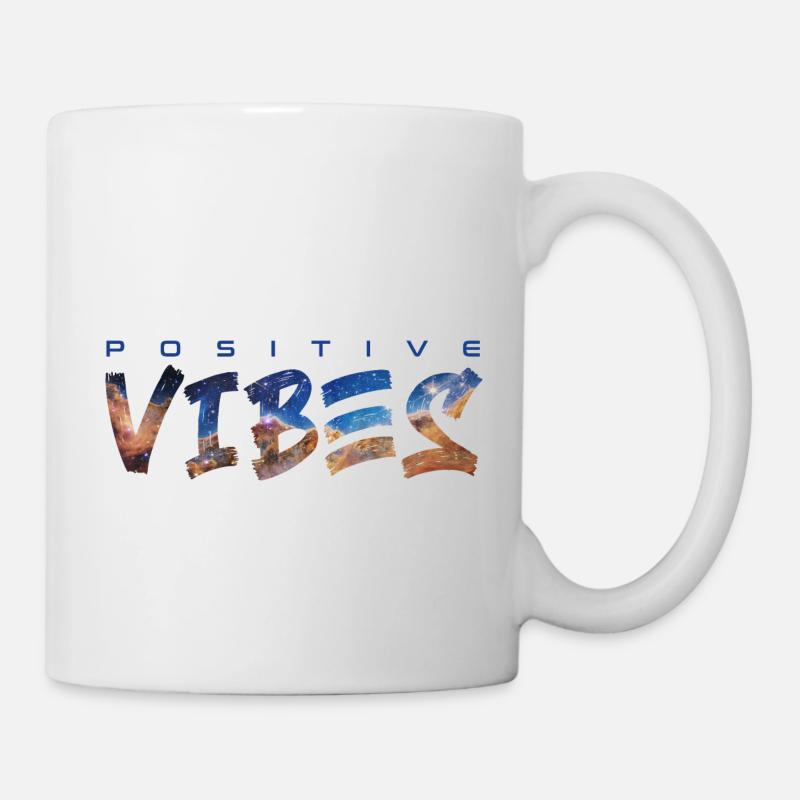 Ondes positives - Mug blanc - blanc
