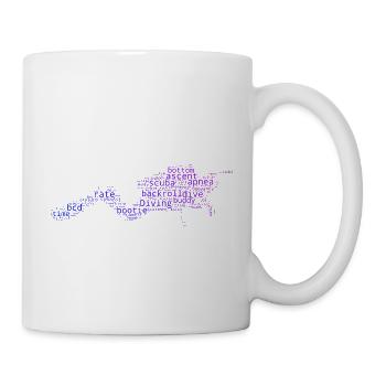 Diver Scuba Diver Scuba Diving - Mug - white - Right