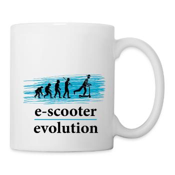 E-Scooter E-Roller Scooter - Mug - white - Right