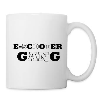 E-Scooter E-Roller Scooter - Mug blanc - blanc - Droite
