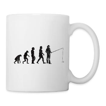 Fishing Fishing Fishing Fishing Fishing Hooks - Mug - white - Right