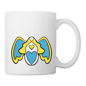 Ange de la paix - Mug blanc - blanc - Droite
