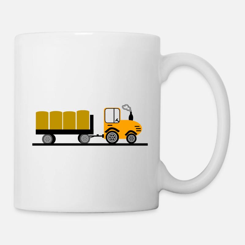 Traktor - Tasse - Weiß
