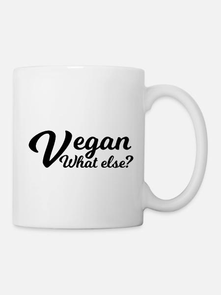 Vegan Veggie - Tasse - Weiß