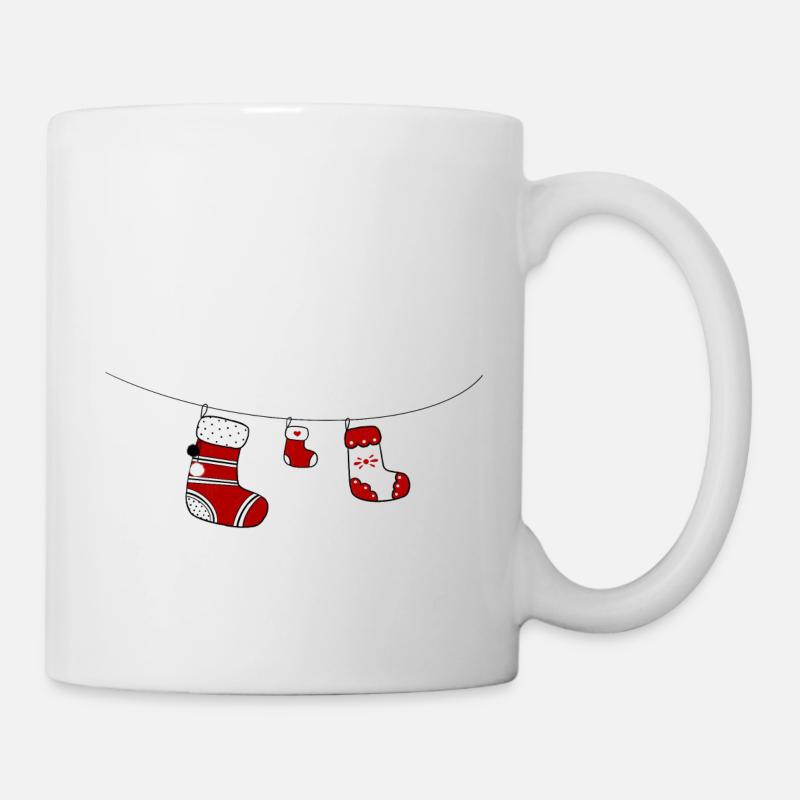 Famille de Noël - Mug blanc - blanc