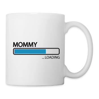 Schwangerschaft Babyparty Babyshower Boy Girl - Tasse - Weiß - Rechts