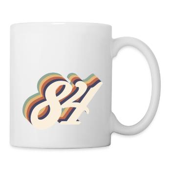 84th anniversary vintage - Mug - white - Right