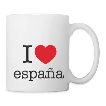 J’aime l’Espagne | J’aime l’españa | I Coeur Espagne - Mug blanc - blanc - Droite