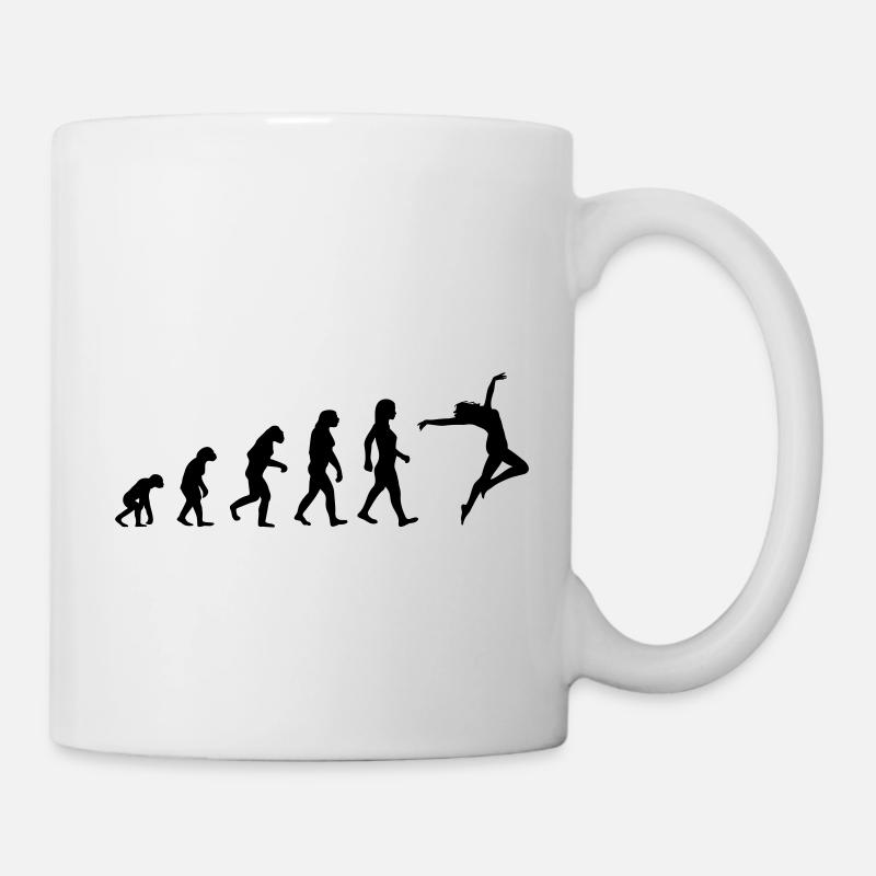 Evolution Femme Danse - Mug blanc - blanc