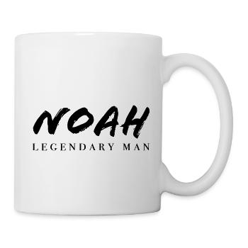 NOAH legendary man claim brand | Vectorgraphic - Mug - white - Right