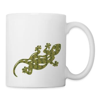 gecko 01 - Tasse - Weiß - Rechts