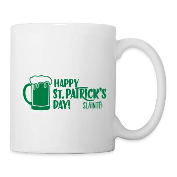 Happy St. Patrick's Day - Mug - white - Right